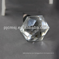 Clear Crystal Wine Stopper con logotipo personalizado para el favor de la boda